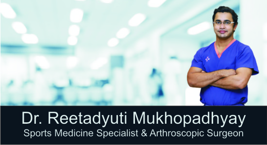 Dr Reetadyuti Mukhopadhyay, Best Arthroscopic Surgeon, Sports Injury Specialist, Shoulder Doctor, ACL Surgery, Sethi Hospital Gurgaon